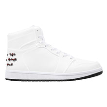 Load image into Gallery viewer, Ti Amo I love you - Exclusive Brand - White -Ti Amo I love you Logo -High-Top Synthetic Leather Sneakers
