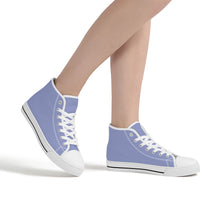 Load image into Gallery viewer, Ti Amo I love you - Exclusive Brand - High-Top Canvas Shoes  - White Soles
