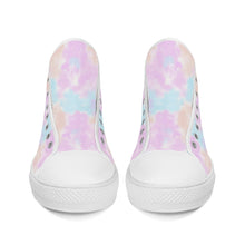 Load image into Gallery viewer, Ti Amo I love you - Exclusive Brand  - High-Top Canvas Shoes - White Soles
