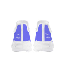 Load image into Gallery viewer, Ti Amo I love you - Exclusive Brand  - Very Peri - Mens / Womens - Flex Control Sneakers- White Soles
