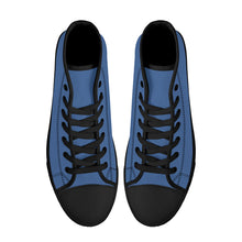 Load image into Gallery viewer, Ti Amo I love you - Exclusive Brand - High-Top Canvas Shoes - Black Soles
