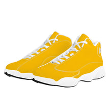 Load image into Gallery viewer, Ti Amo I love you - Exclusive Brand  - Amber - Mens / Womens - Unisex Basketball Shoes - White Laces
