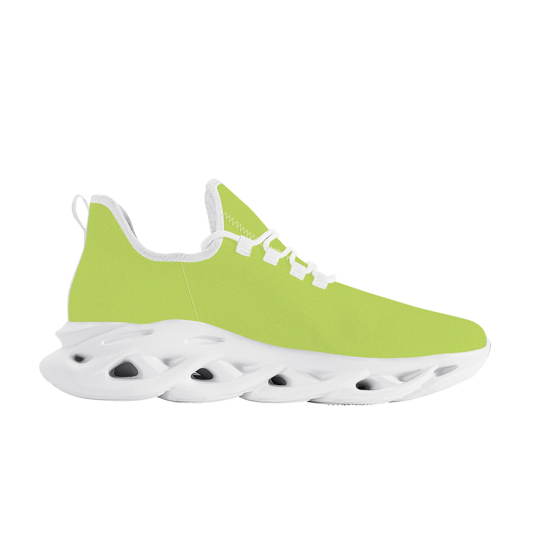 Ti Amo I love you - Exclusive Brand  - Yellow Green - Mens / Womens - Flex Control Sneakers- White Soles
