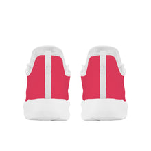 Load image into Gallery viewer, Ti Amo I love you - Exclusive Brand- Radical Red - Lightweight Mesh Knit Sneakers - White Soles
