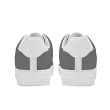 Load image into Gallery viewer, Ti Amo I love you - Exclusive Brand - Dove Gray &amp; White - Low Top Unisex Sneakers - Sizes: Big Kids 4.5-7 / Mens 4.5-14.5 / Womens 5.5-14
