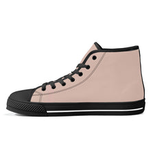 Load image into Gallery viewer, Ti Amo I love you - Exclusive Brand - High-Top Canvavs Shoes - Black Soles
