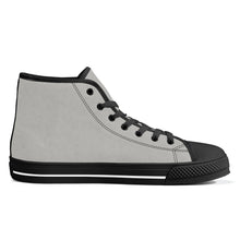 Load image into Gallery viewer, Ti Amo I love you - Exclusive Brand - High-Top Canvas Shoes - Black Soles
