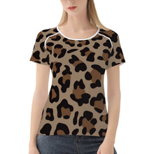 Load image into Gallery viewer, Ti Amo I love you - Exclusive Brand  - Arrowtown &amp; Spice Leopard - Women&#39;s T shirt
