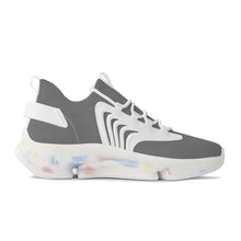 Load image into Gallery viewer, Ti Amo I love you - Exclusive Brand  - Dove Gray - Mens / Womens - Air Max React Sneakers - White Soles
