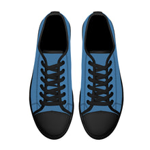 Load image into Gallery viewer, Ti Amo I love you - Exclusive Brand  - Low-Top Canvas Shoes - Black
