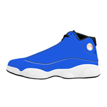 Load image into Gallery viewer, Ti Amo I love you  - Exclusive Brand  - Azul Blue - Mens / Womens - Unisex Basketball Shoes - Black Laces
