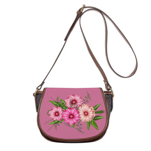 Load image into Gallery viewer, Ti Amo I love you - Exclusive Brand - Charm - Floral Bouquet - Saddle Bag
