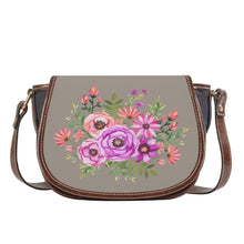 Load image into Gallery viewer, Ti Amo I love you - Exclusive Brand - Zorba - Floral Bouquet - Saddle Bag
