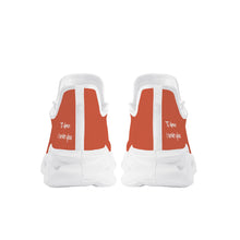 Load image into Gallery viewer, Ti Amo I love you - Exclusive Brand  - Indian Red - Mens / Womens - Flex Control Sneakers- White Soles
