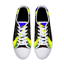 Load image into Gallery viewer, Ti Amo I love you - Exclusive Brand  -  Low-Top Canvas Shoes - White Soles
