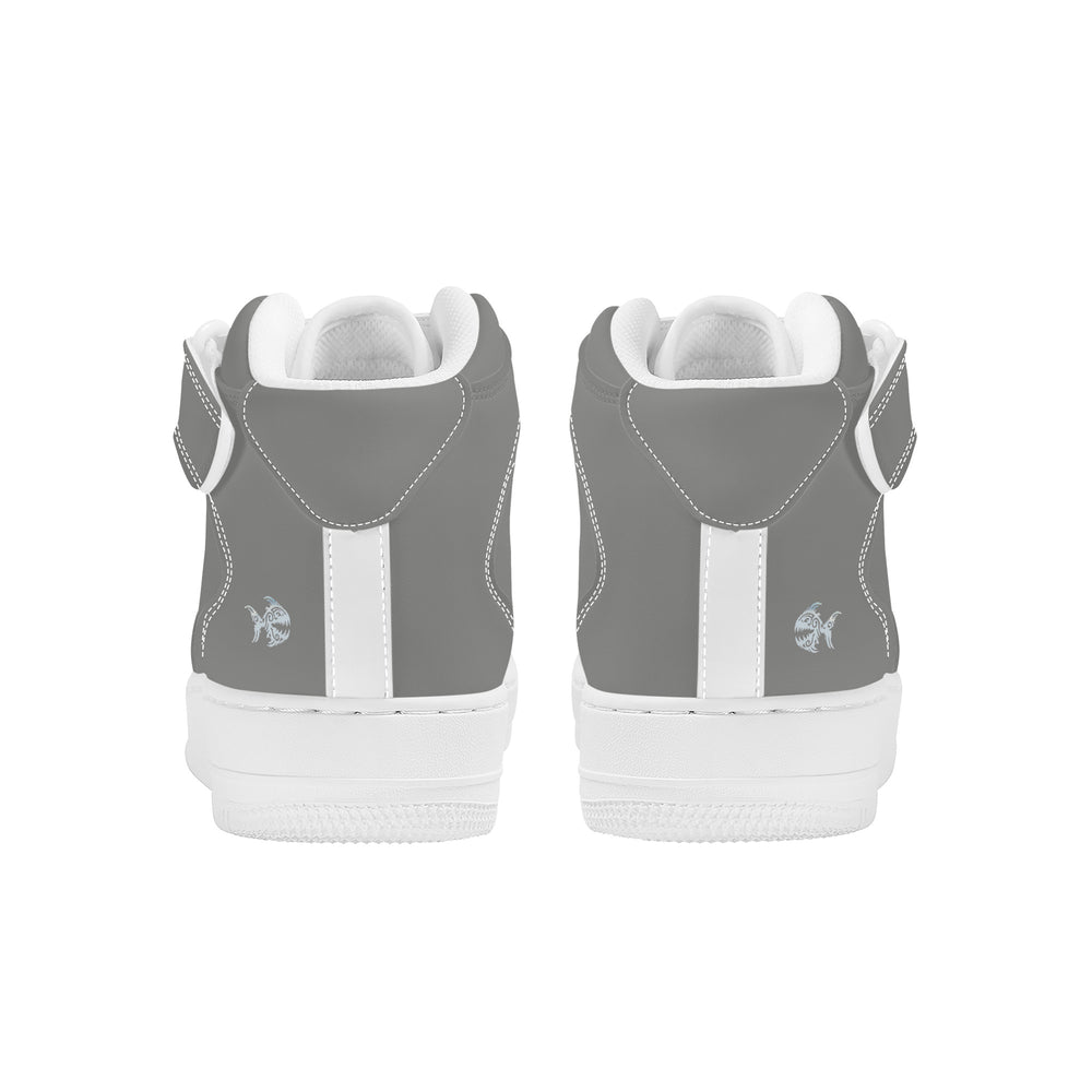 Ti Amo I love you - Exclusive Brand - Battleship Grey - High Top Unisex Sneakers