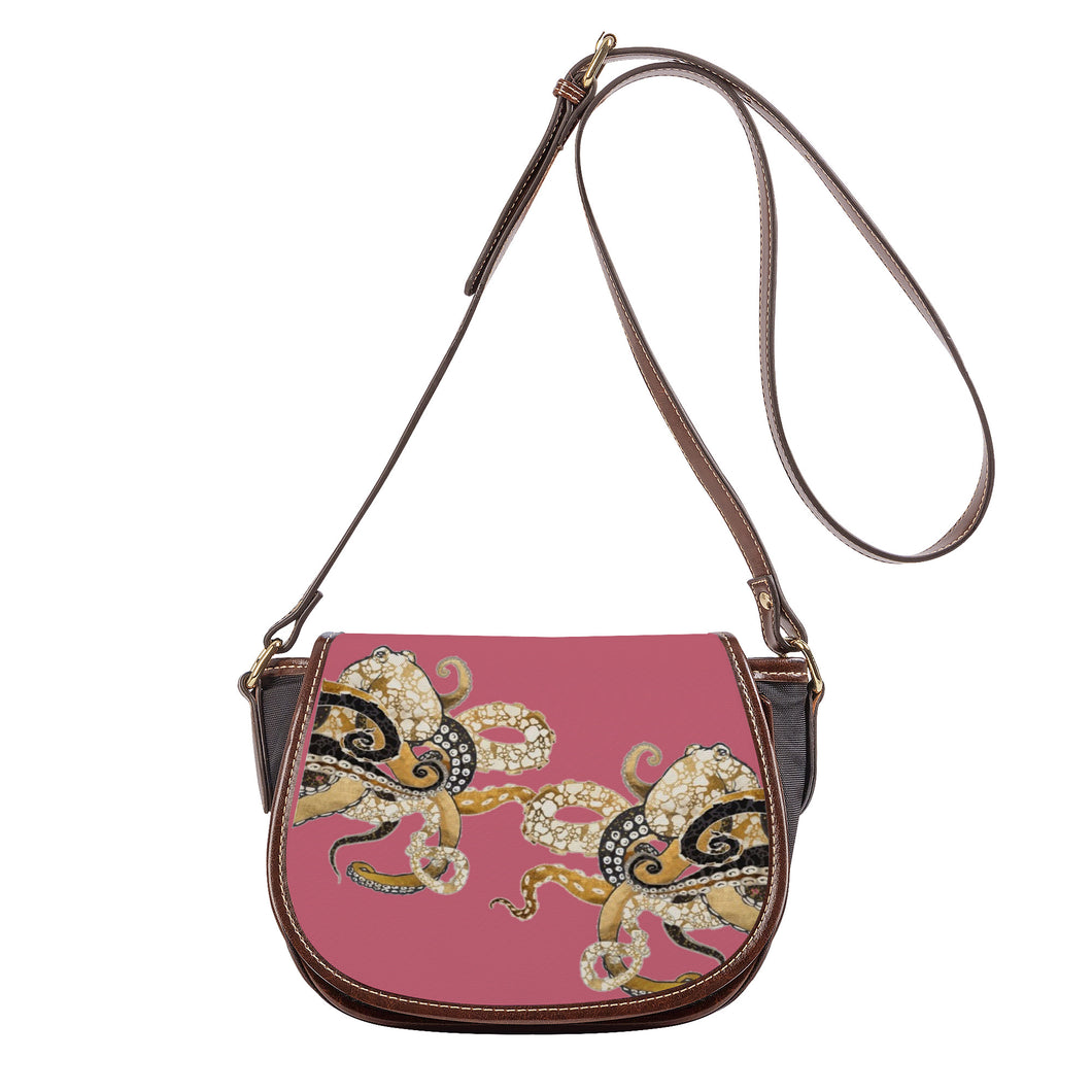 Ti Amo I love you - Exclusive Brand - Contessa 2 - Octopi - Saddle Bag