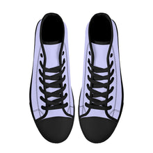 Load image into Gallery viewer, Ti Amo I love you - Exclusive Brand - High-Top Canvas Shoes - Black Soles
