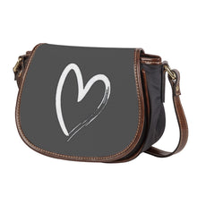 Load image into Gallery viewer, Ti Amo I love you - Exclusive Brand - Davy&#39;s Grey - Saddle Bag
