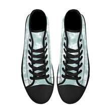 Load image into Gallery viewer, Ti Amo I love you - Exclusive Brand - High-Top Canvas Shoes - Black Soles
