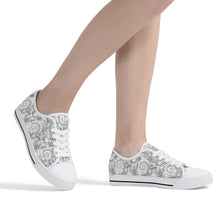 Load image into Gallery viewer, Ti Amo I love you - Exclusive Brand  - Low-Top Canvas Shoes - White Soles
