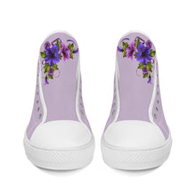 Load image into Gallery viewer, Ti Amo I love you - Exclusive Brand - High-Top Canvas Shoes - White Soles
