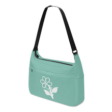 Load image into Gallery viewer, Ti Amo I love you - Exclusive Brand - Neptune - White Daisy - Journey Computer Shoulder Bag
