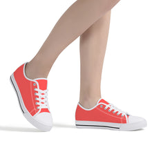 Load image into Gallery viewer, Ti Amo I love you - Exclusive Brand  -  Low-Top Canvas Shoes- White Soles
