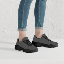 Load image into Gallery viewer, Ti Amo I love you  - Exclusive Brand  - Davy&#39;s Grey - Chunky Sneakers - Black Soles
