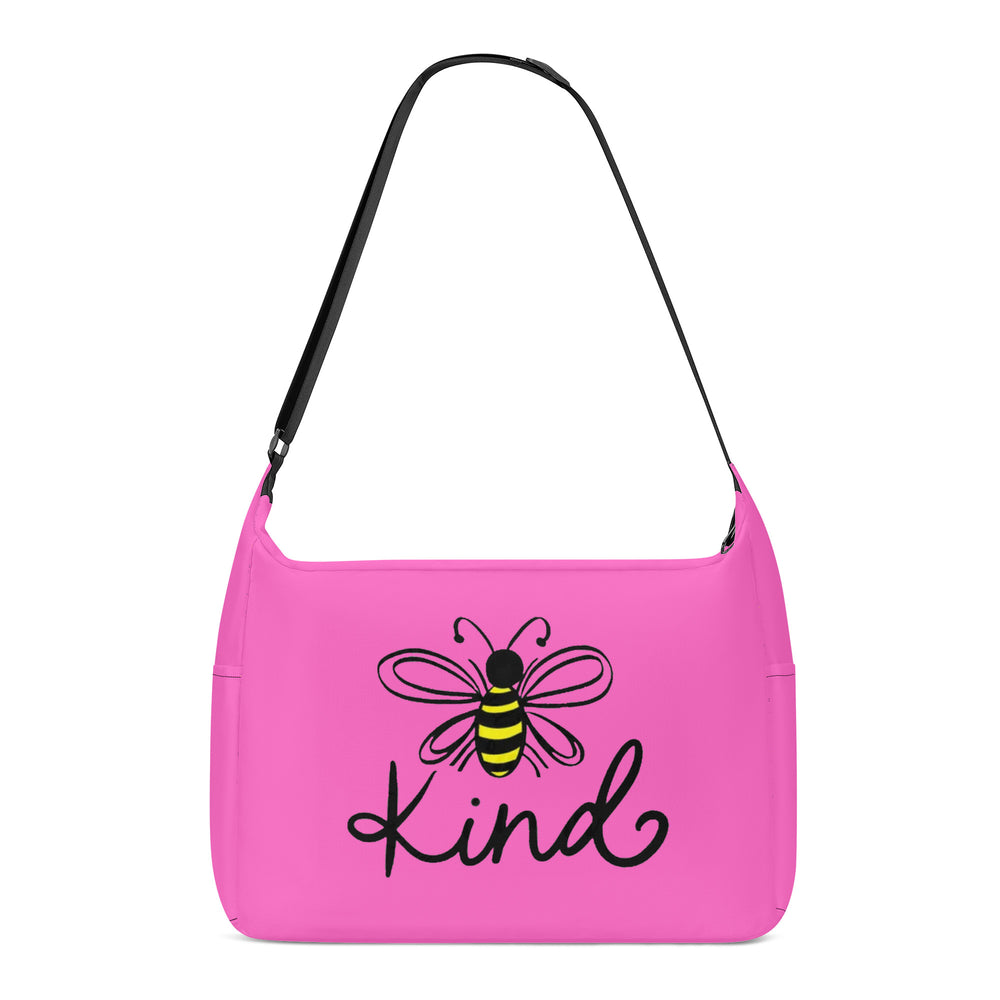 Ti Amo I love you - Exclusive Brand - Hot Pink - Bee Kind - Journey Computer Shoulder Bag
