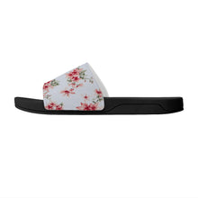 Load image into Gallery viewer, Ti Amo I love you - Exclusive Brand  - Mischka &amp; Matrix Floral- Slide Sandals - Black Soles
