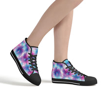 Load image into Gallery viewer, Ti Amo I love you - Exclusive Brand - High-Top Canvas Shoes - Black Soles - Sizes 5-12
