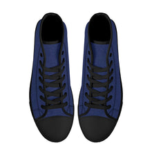 Load image into Gallery viewer, Ti Amo I love you - Exclusive Brand - High-Top Canvas Shoes - Black Soles
