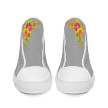 Load image into Gallery viewer, Ti Amo I love you - Exclusive Brand  - High-Top Canvas Shoes - White Soles
