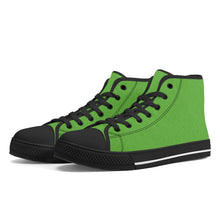 Load image into Gallery viewer, Ti Amo I love you - Exclusive Brand - High-Top Canvavs Shoes - Black Soles
