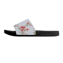 Load image into Gallery viewer, Ti Amo I love you - Exclusive Brand  - Mischka &amp; Matrix Floral- Slide Sandals - Black Soles
