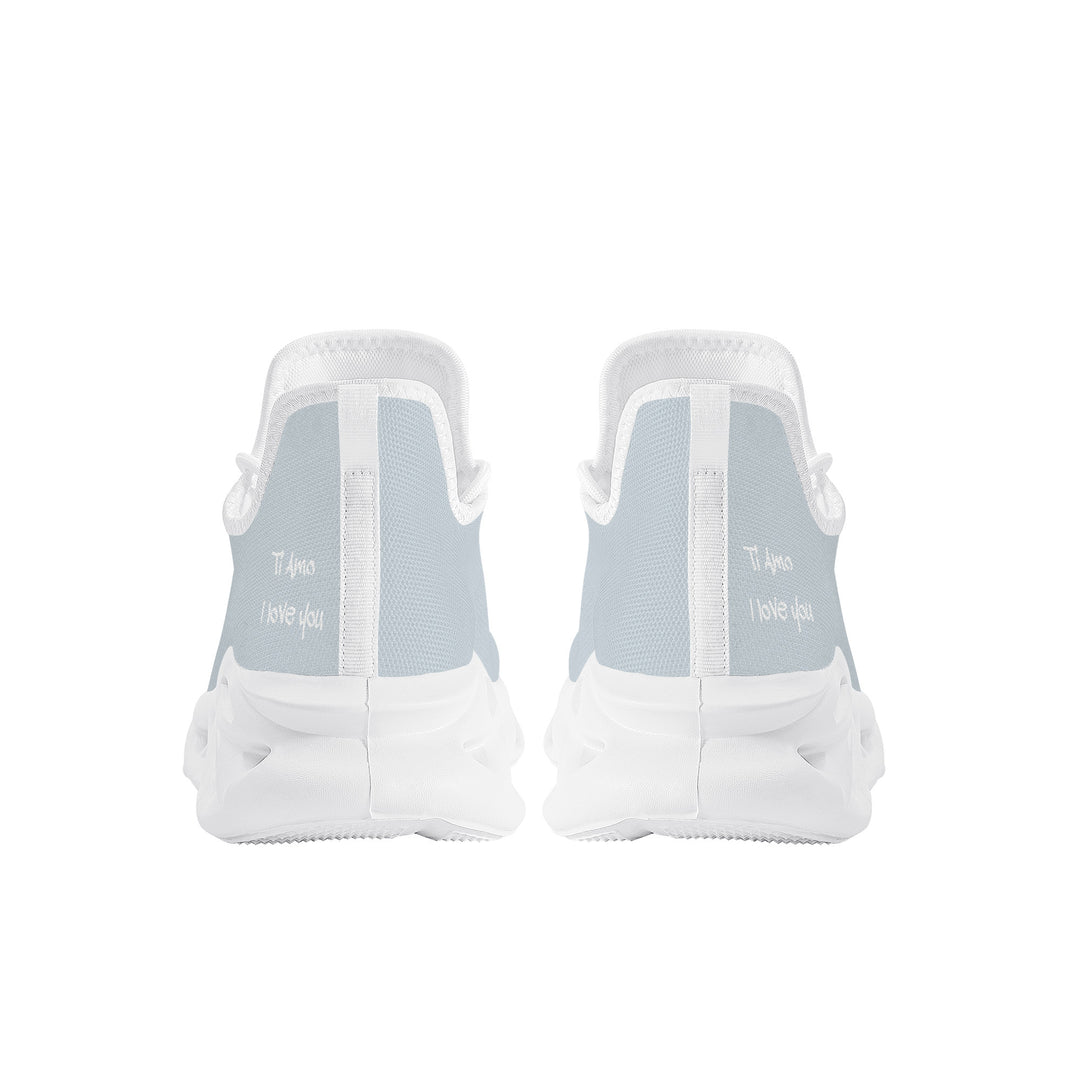 Ti Amo I love you - Exclusive Brand  - Geyser - Mens / Womens - Flex Control Sneakers- White Soles