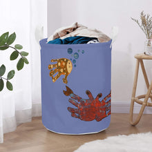 Load image into Gallery viewer, Ti Amo I love you - Exclusive Brand - Round Laundry Basket
