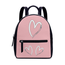 Load image into Gallery viewer, Ti Amo I love you- Mandys Pink - PU Backpack
