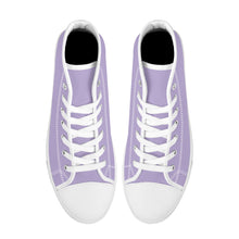 Load image into Gallery viewer, Ti Amo I love you  - Exclusive Brand  - Womens High-Top Canvas Shoes - White Soles
