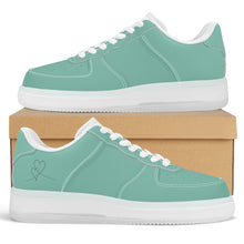 Load image into Gallery viewer, Ti Amo I love you - Exclusive Brand  - Neptune - Transparent Low Top Air Force Leather Shoes
