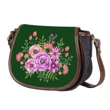 Load image into Gallery viewer, Ti Amo I love you - Exclusive Brand - Parsley - Floral Bouquet - Saddle Bag
