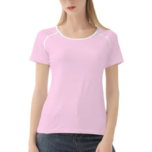 Load image into Gallery viewer, Ti Amo I love you Exclusive Brand  -Pink Lace -  Women&#39;s T shirt - Sizes XS-2XL
