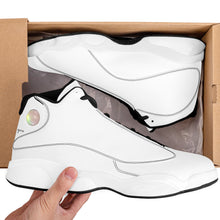 Load image into Gallery viewer, Ti Amo I love you  - Exclusive Brand  - White - Basketball Shoes - Black Laces
