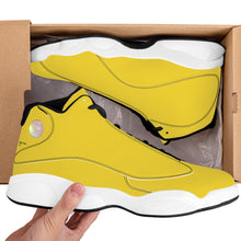 Load image into Gallery viewer, Ti Amo I love you  - Exclusive Brand  - Aesthetic Yellow -  Mens / Womens  - Unisex Basketball Shoes - Black Laces
