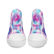 Load image into Gallery viewer, Ti Amo I love you - Exclusive Brand  - High-Top Canvas Shoes - White Soles
