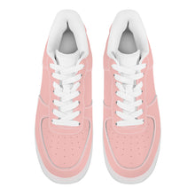 Load image into Gallery viewer, Ti Amo I love you - Exclusive Brand  - Your Pink - Transparent Low Top Air Force Leather Shoes
