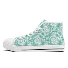 Load image into Gallery viewer, Ti Amo I love you - Exclusive Brand  - High-Top Canvas Shoes - White Soles
