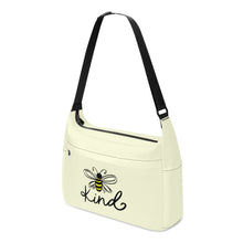 Load image into Gallery viewer, Ti Amo I love you - Exclusive Brand - Light Yellow - Bee Kind - Journey Computer Shoulder Bag
