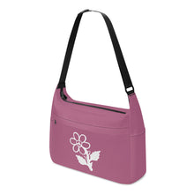 Load image into Gallery viewer, Ti Amo I love you - Exclusive Brand  - Rose Gold 2 - White Daisy -  Journey Computer Shoulder Bag
